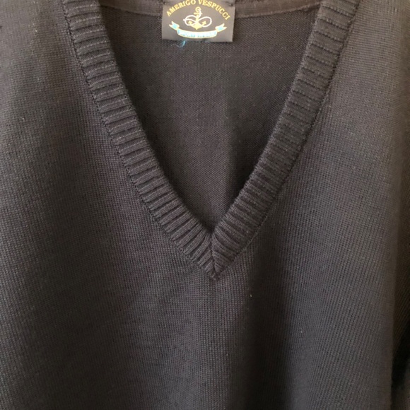 Men’s Amerigo Vespucci Pure wool sweater - Picture 3 of 9